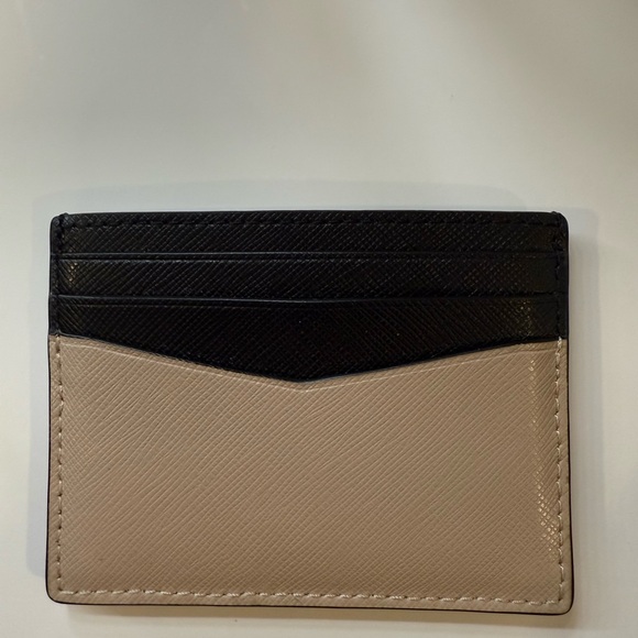 Kate Spade Black and Tan Card Holder - Picture 2 of 3
